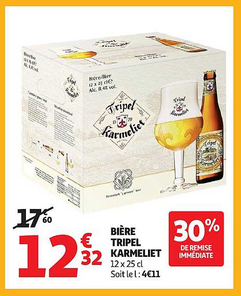 BIÈRE TRIPEL KARMELIET