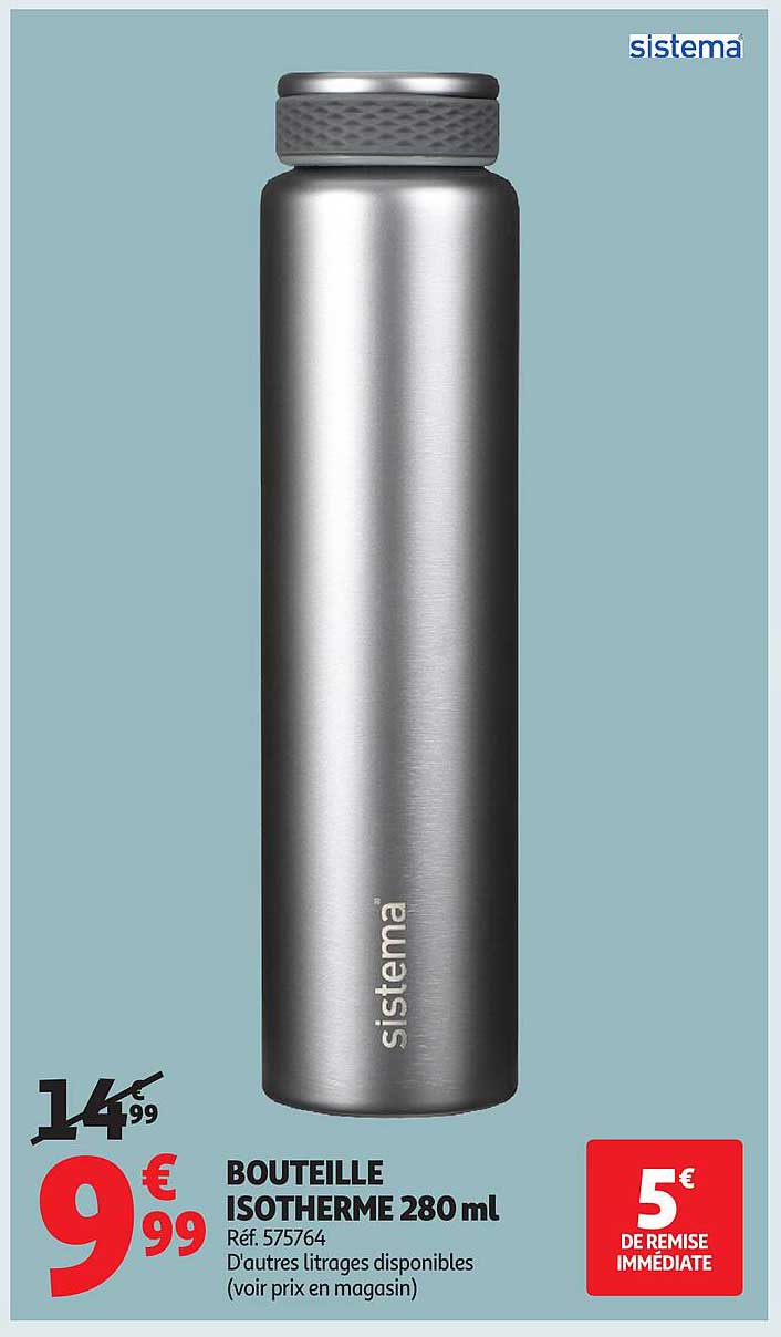 BOUTEILLE ISOTHERME 280 ml