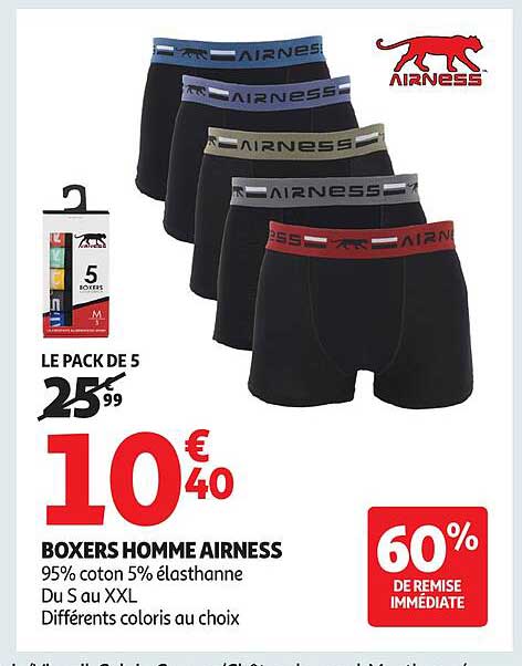 BOXERS HOMME AIRNESS
