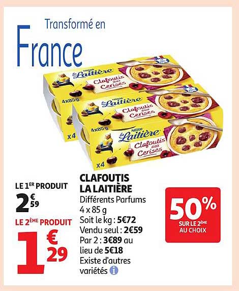 CLAFOUTIS LA LAITIERE