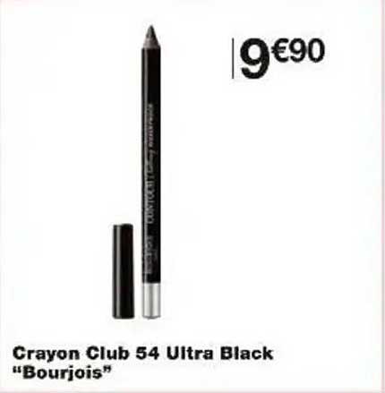 Crayon Club 54 Ultra Black "Bourjois"