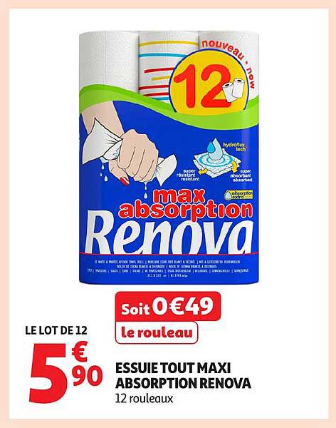 ESSUIE TOUT MAXI ABSORPTION RENOVA