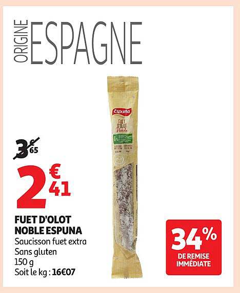 FUET D'OLot NOBLE ESPUNA