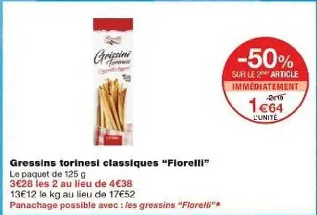 Gressins torinesi classiques "Florelli"