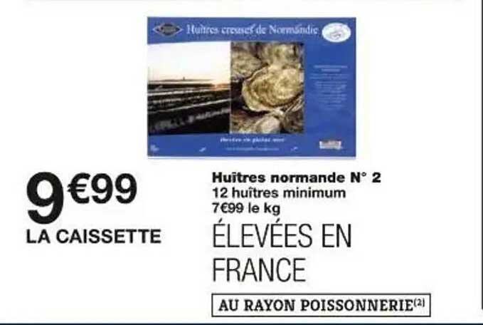 Huîtres normande N° 2