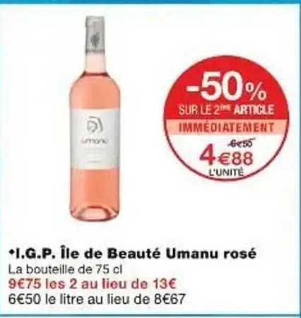 I.G.P. Île de Beauté Umanu rosé