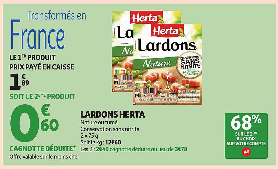 LARDONS HERTA