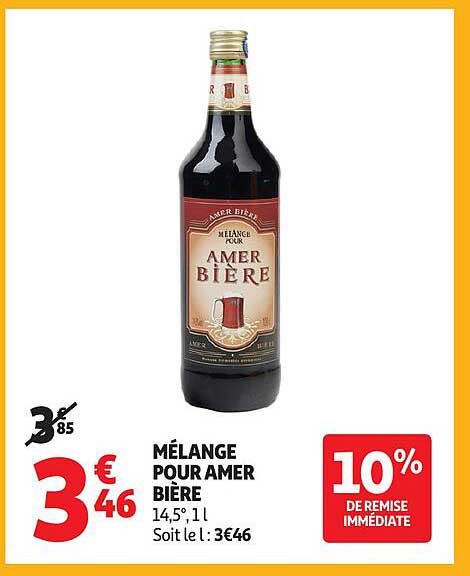 MÉLANGE POUR AMER BIÈRE