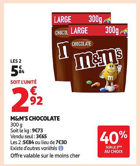 M&M'S CHOCOLATE 300 g