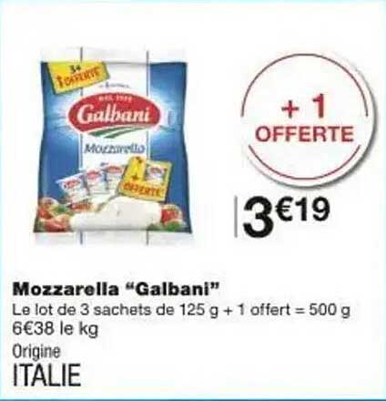Mozzarella "Galbani"