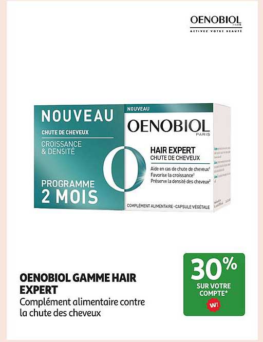 OENOBIOL GAMME HAIR EXPERT