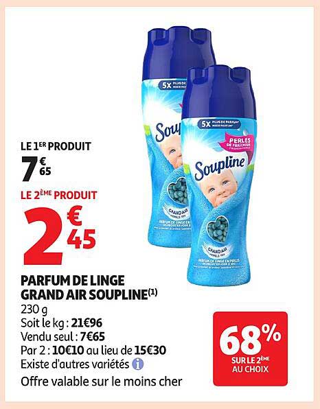 PARFUM DE LINGE GRAND AIR SOUPLINE