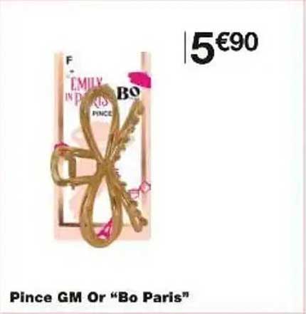 Pince GM Or "Bo Paris"