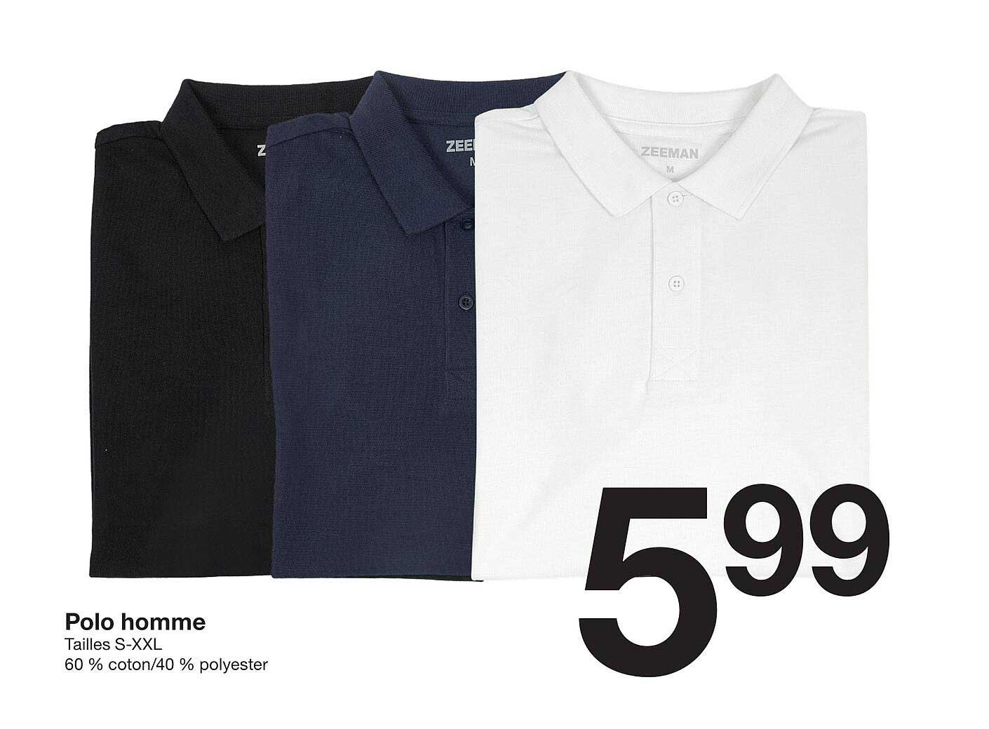 Polo homme