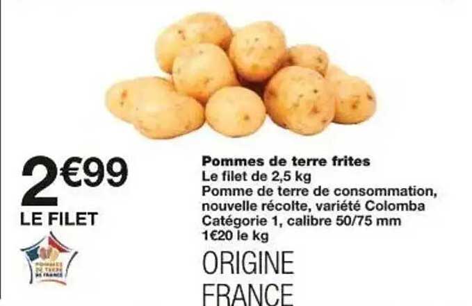 Pommes de terre frites