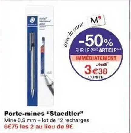 Porte-mines "Staedtler"