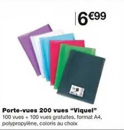 Porte-vues 200 vues “Viquel”