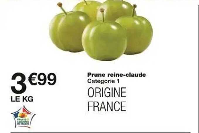 Prune reine-claude