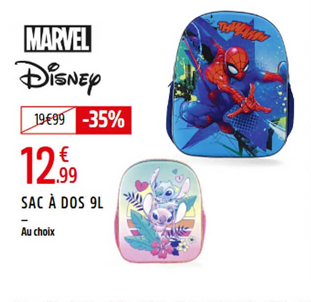 Sac à dos 9L - Au choix