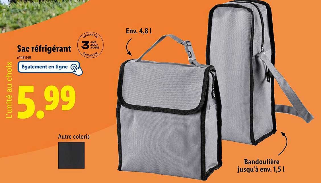 Sac réfrigérant