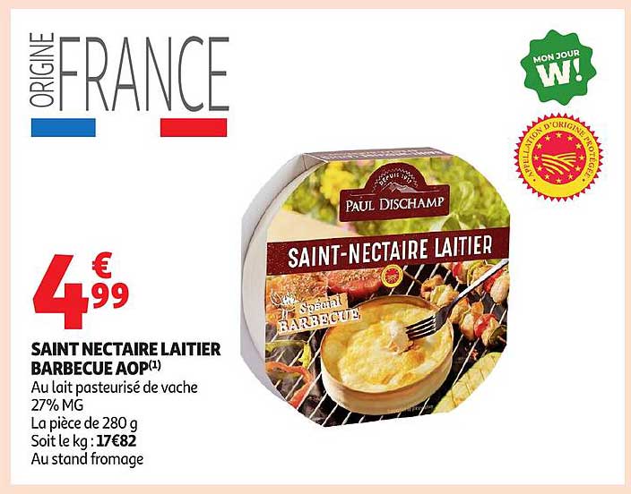 SAINT NECTAIRE LAITIER BARBECUE AOP