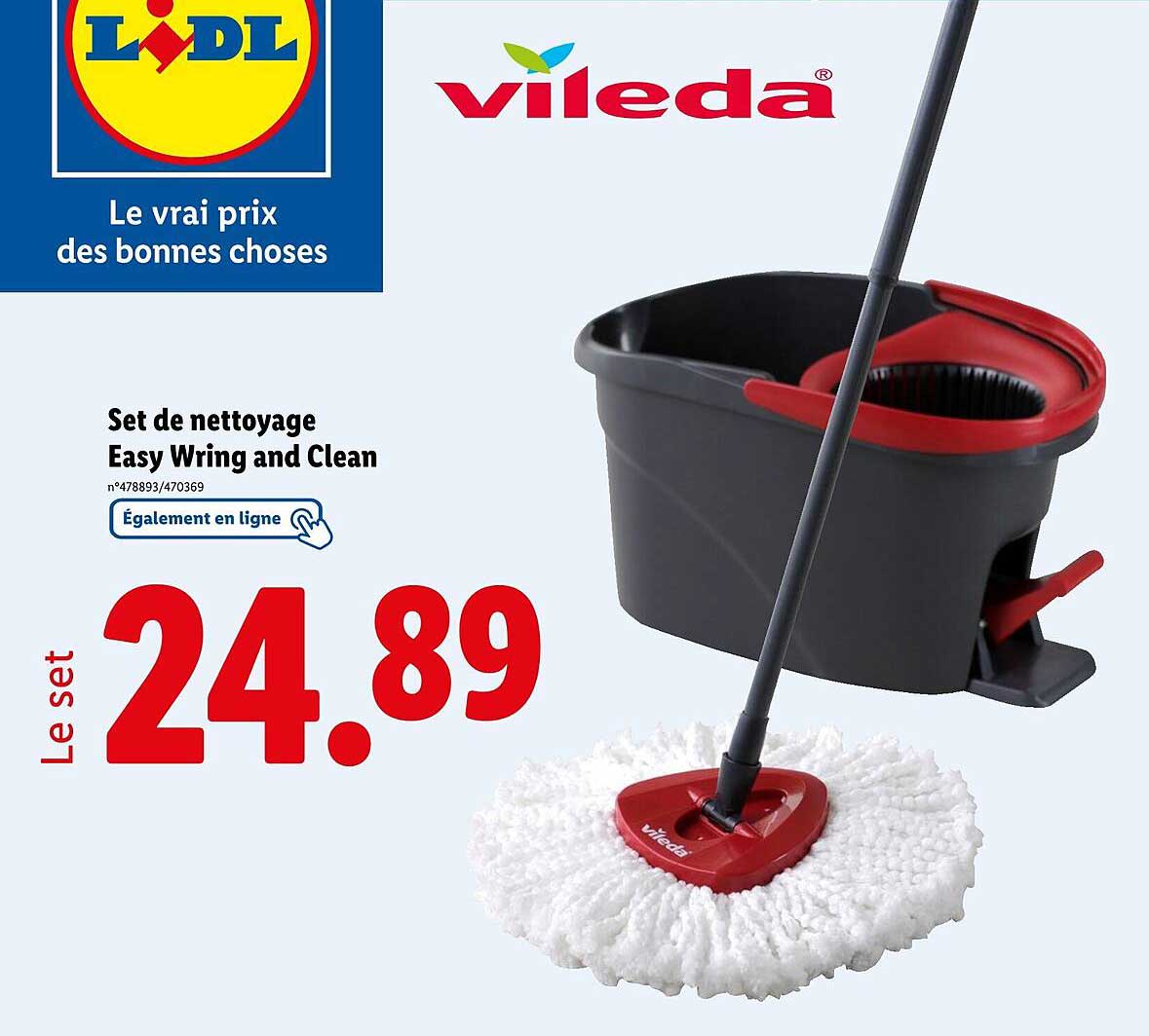 Set de nettoyage Easy Wring and Clean