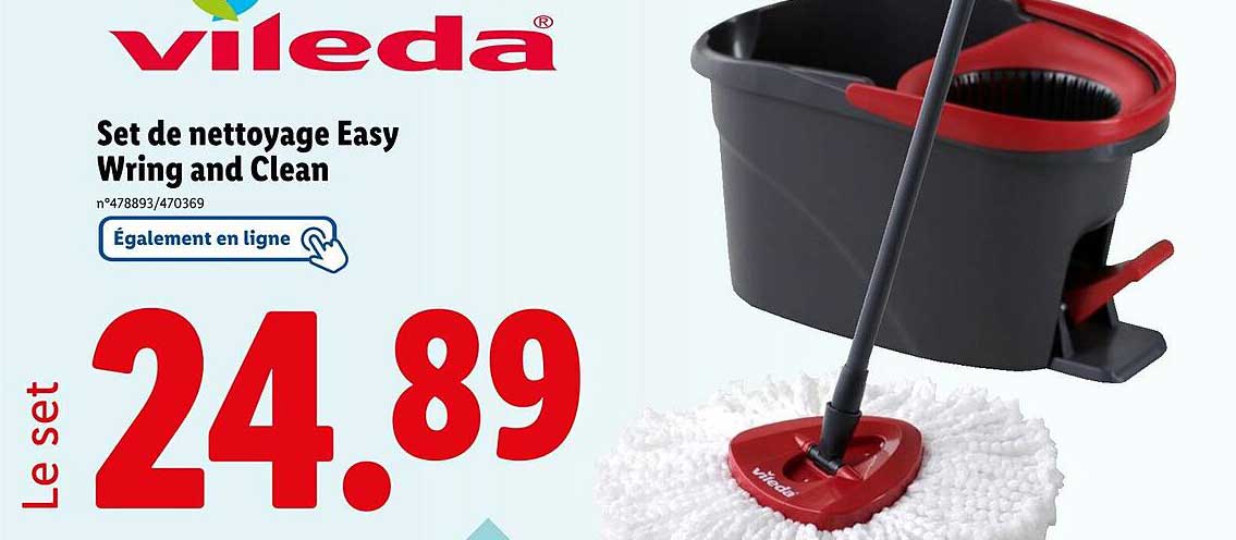 Set de nettoyage Easy Wring and Clean