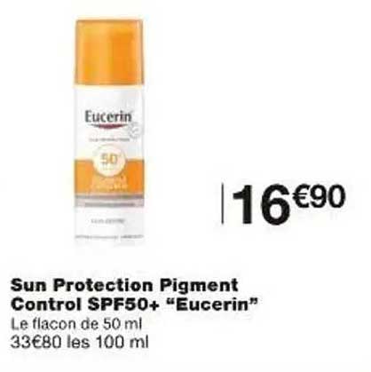 Sun Protection Pigment Control SPF50+ “Eucerin”