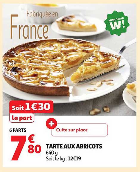TARTE AUX ABRICOTS