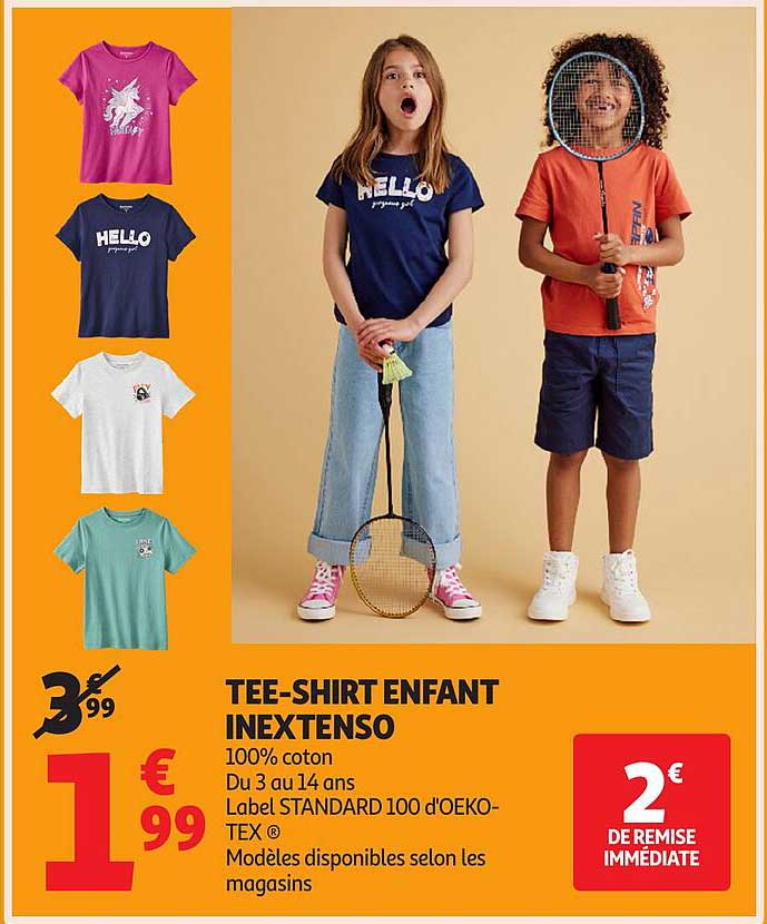 TEE-SHIRT ENFANT INEXTENSO