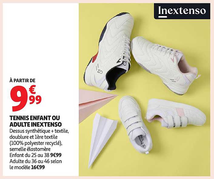 TENNIS ENFANT OU ADULTE INEXTENSO