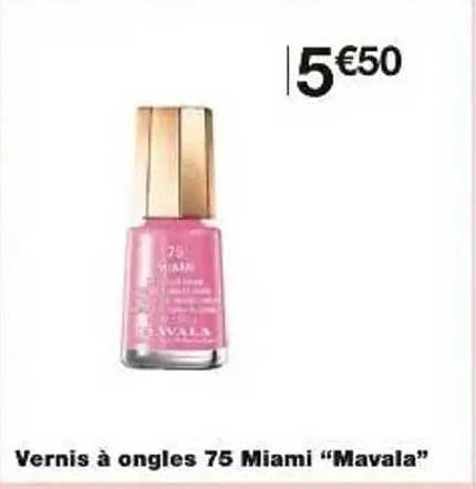 Vernis à ongles 75 Miami "Mavala"