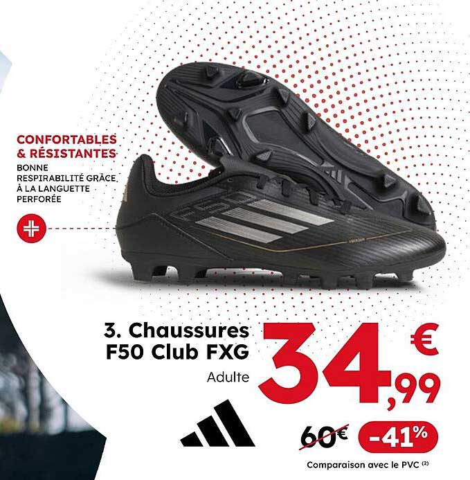 3. Chaussures F50 Club FXG