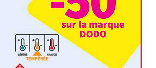 -50 sur la marque DODO