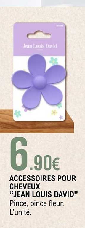 ACCESSOIRES POUR CHEVEUX "JEAN LOUIS DAVID"