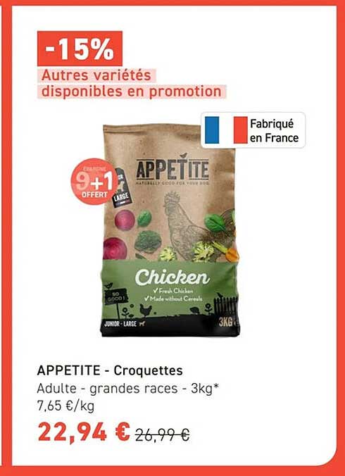 APPETITE - Croquettes