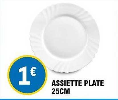 ASSIETTE PLATE 25CM