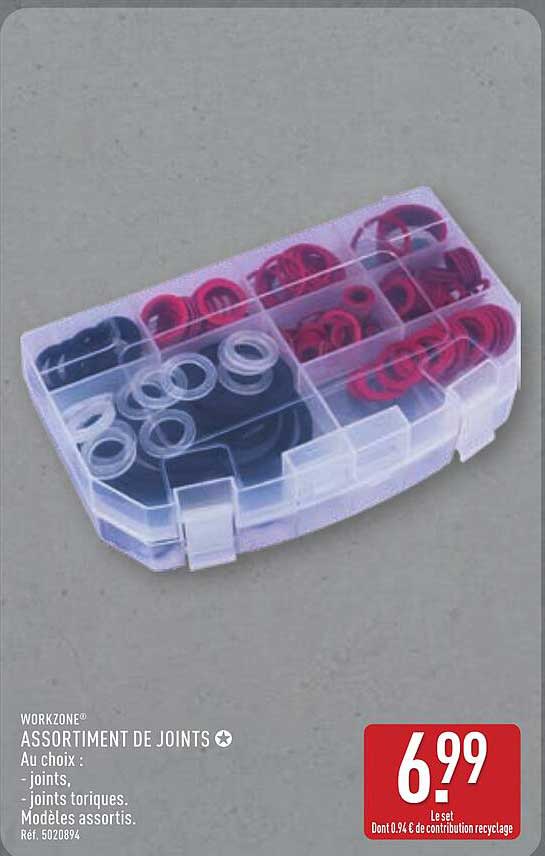 ASSORTIMENT DE JOINTS