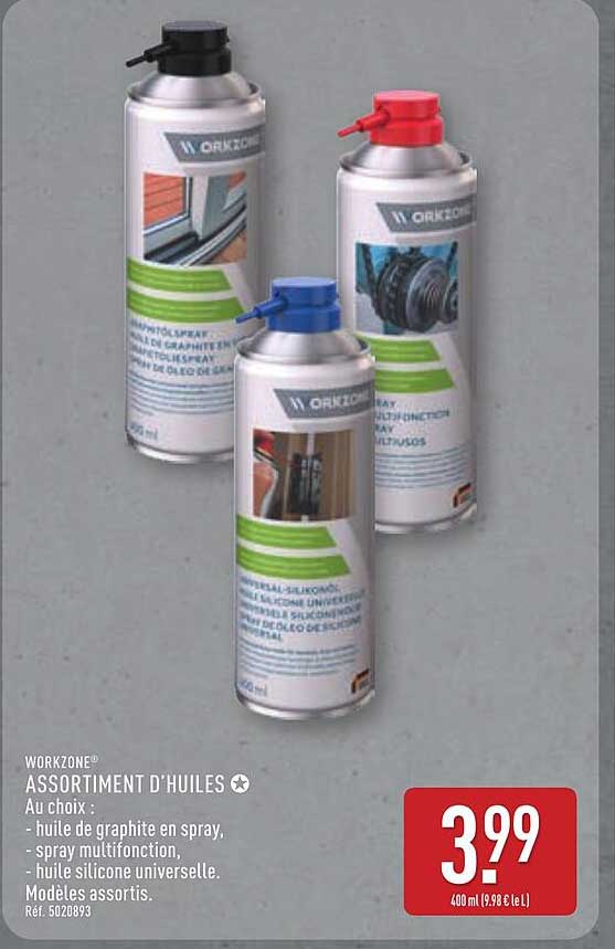 ASSORTIMENT D'HUILES