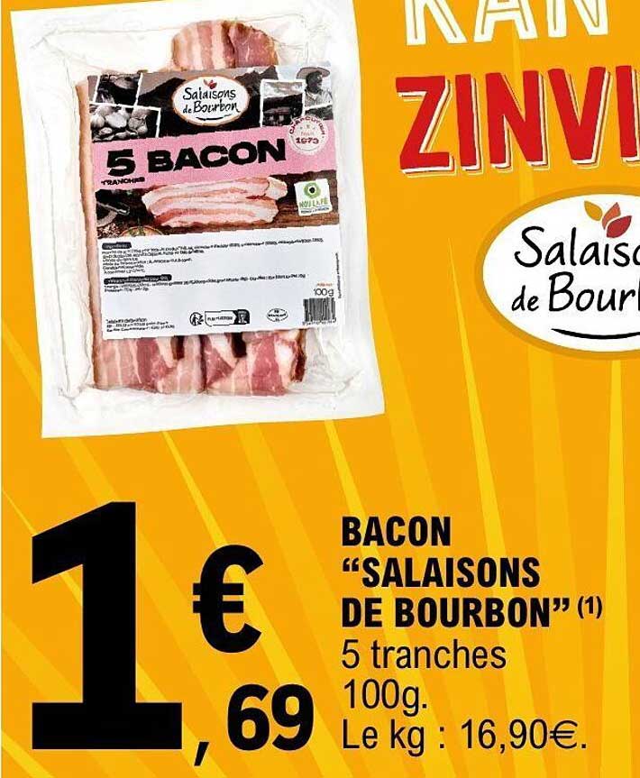 BACON "SALAISONS DE BOURBON" (1)