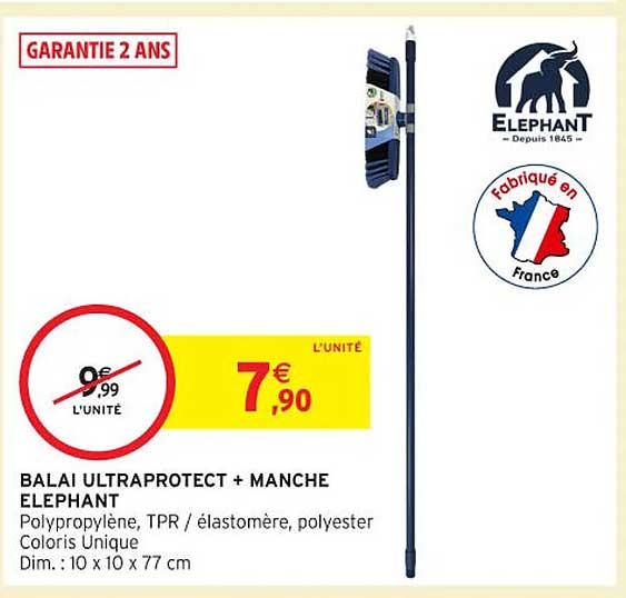 BALAI ULTRAPROTECT + MANCHE ELEPHANT