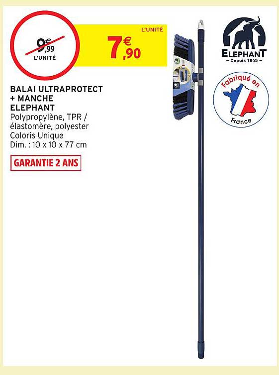 BALAI ULTRAPROTECT + MANCHE ELEPHANT