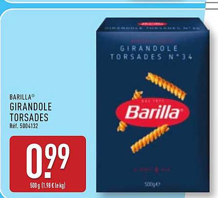 BARILLA® GIRANDOLE TORSADES N°34