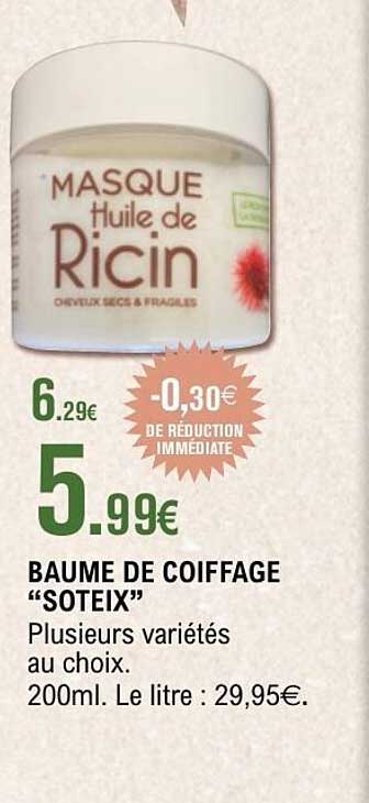 BAUME DE COIFFAGE “SOTEIX”