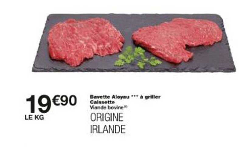 Bavette Aloyau *** à griller