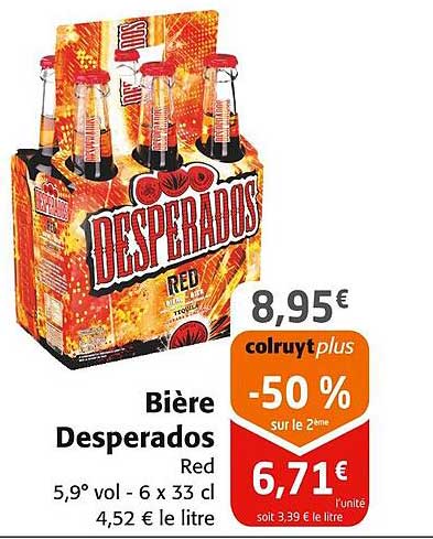 Bière Desperados Red