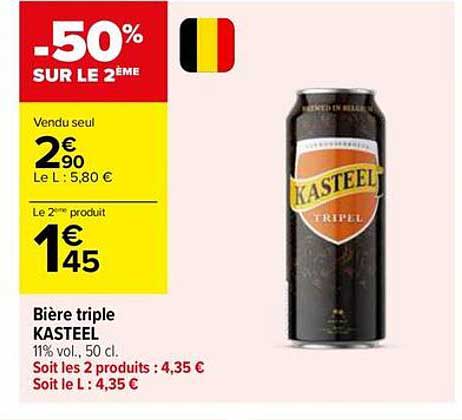 Bière triple KASTEEL