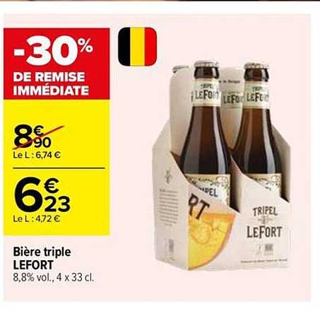 Bière triple LEFORT