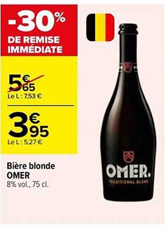 Bièrre blonde OMER