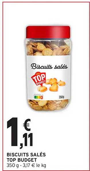 Biscuits salés